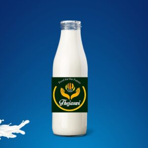 MILK BOTTLE 1LTR